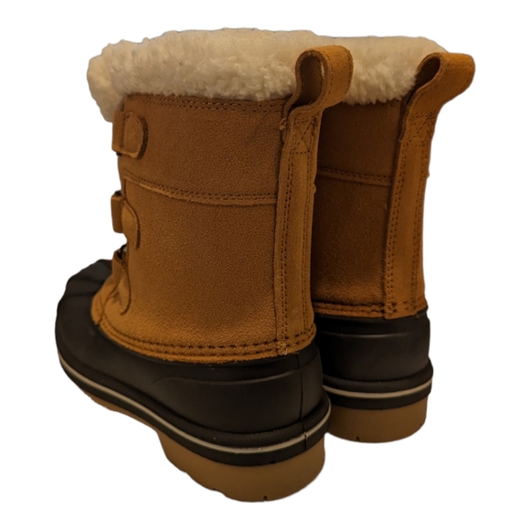 Kids' Kit Lace-Up Winter Boots - Cat & Jack. Size 1. - Picture 4 of 6